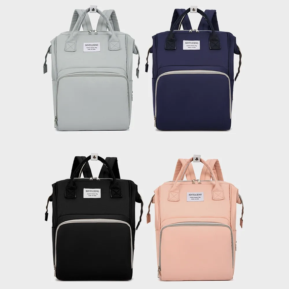 

Multifunctional Mommy Backpack Oxford Cloth Large Capacity Baby Diaper Bag Portable Anti Splash Water Mommy Shoulder Bag