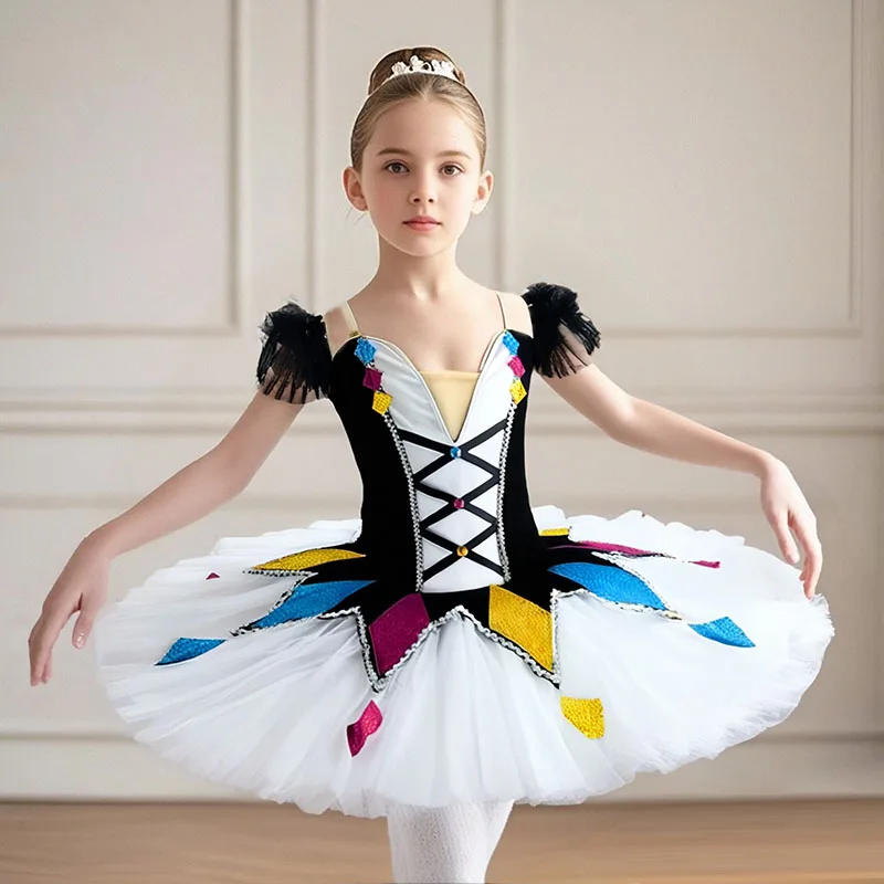 Schwarze Frauen Pfannkuchen Tutu Ballerina Platter Bühnenkostüm Tutu Röcke grün Erwachsene Professionelle Ballett Tutus Kostüm rosa