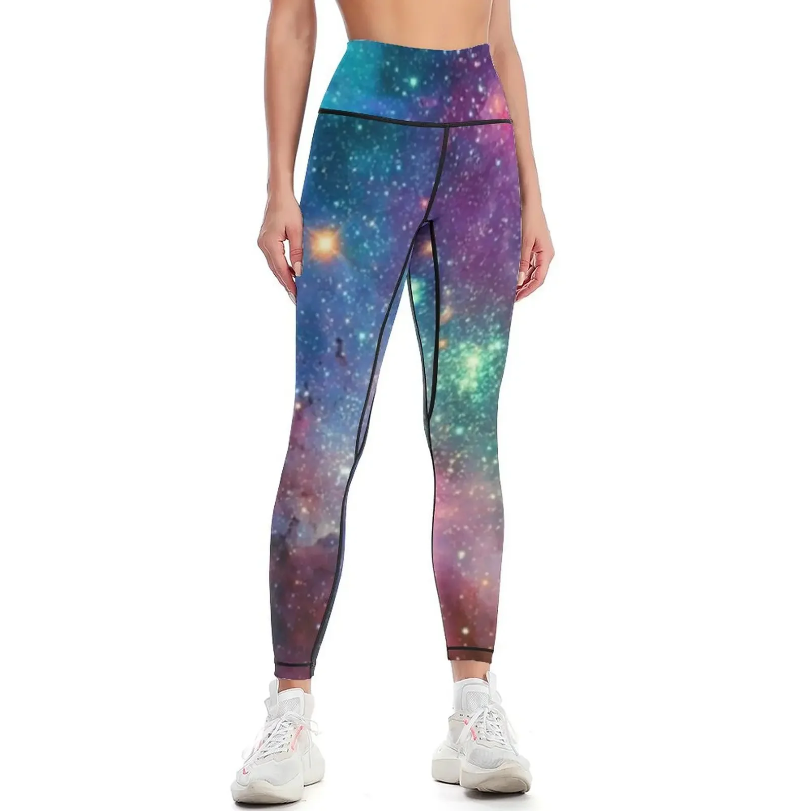 

Galaxy Space Aesthetic Leggings sports for gym gym's sportswear legging push up Jogger pants Womens Leggings