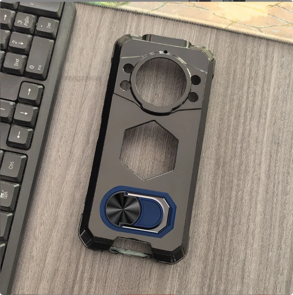 Für Cubot KingKong Power 5 6,88 "Zurück Finger Ring Weiche TPU Silikon Fall Für CubotKingKong Power 5 Power 5 Halterung telefon Abdeckung – Detail 5
