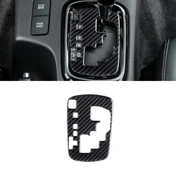 For Toyota Hilux 2015-2021 Carbon Fiber Central Control Gear Shift Indicator Panel Trim Cover Car Interior Decorative Stickers