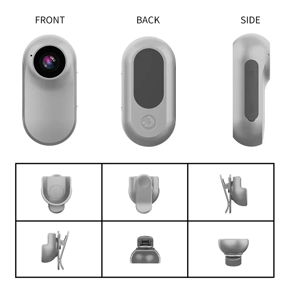 Camera 1080P Full HD Head Mounted Magnetic Attraction Motion Camera DV Sport Video Recorder Helmet BikeAction Anti Shaking Mini