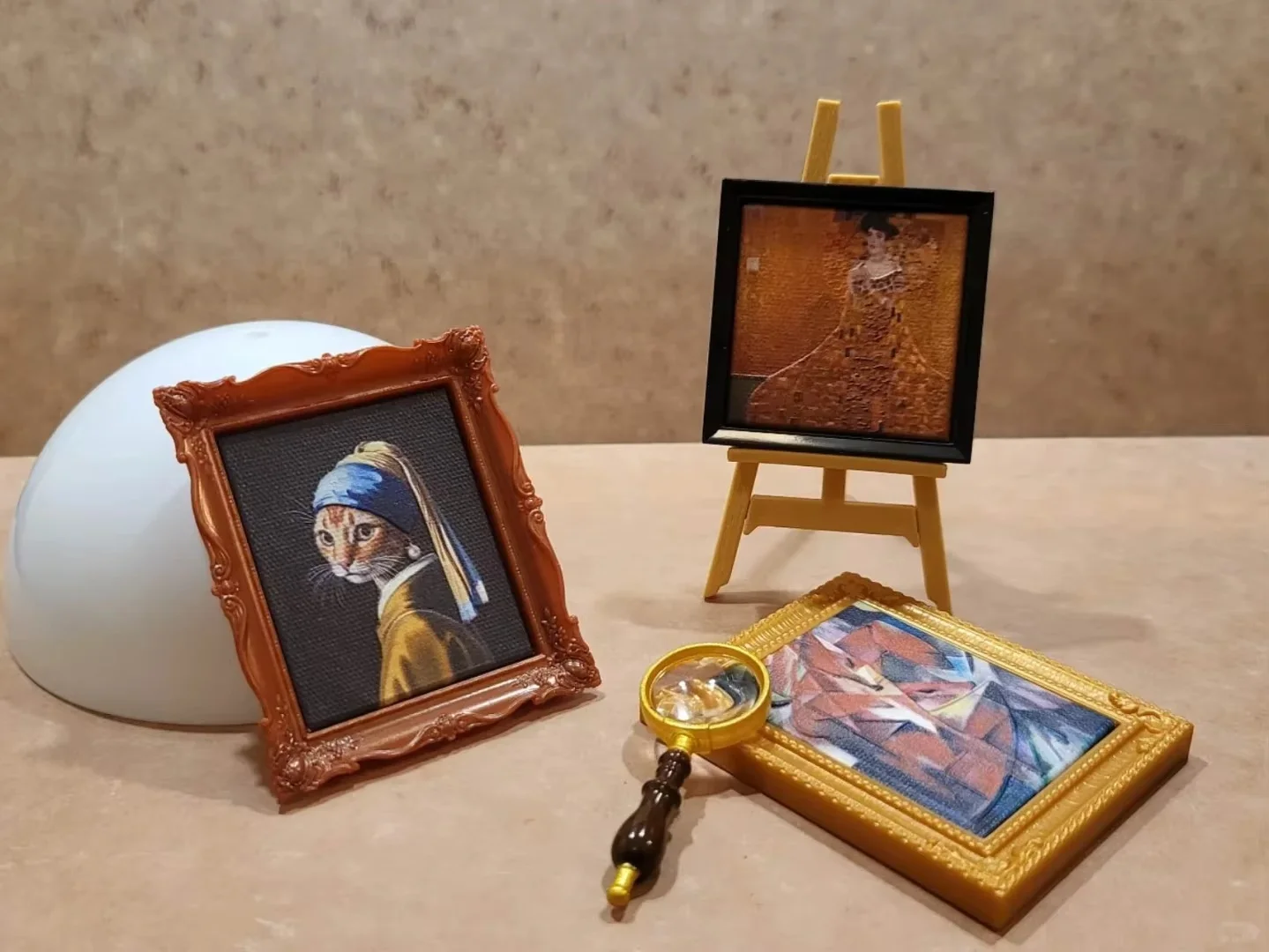 Zuru Mini Brands Create Masterpieces Series 5 Surprise Minis Blind Balls Miniature Famous Painting Collectible Toy Mini Ornament - view 6