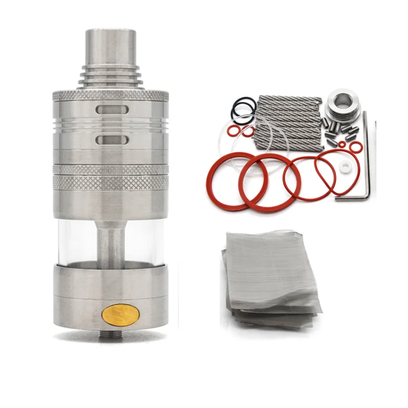 Vazzling 32.5mm RTA 12ml Rebuildable Atomizer regulowany boczny przepływ powietrza do modów Vape