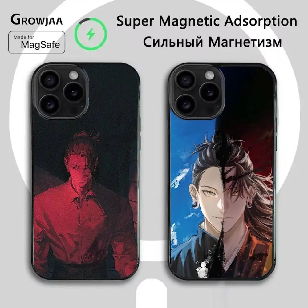 

Suguru GetoS Phone Case For iPhone 16e,16,15,14,13,12,11,Plus,Pro,Max,Mini Magsafe Magnetic Wireless Charging