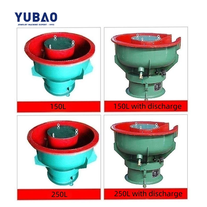 Hight Qualete Vibration Grinding Machine Grinding Chrome Brass Gold Polishing Machine for Metal
