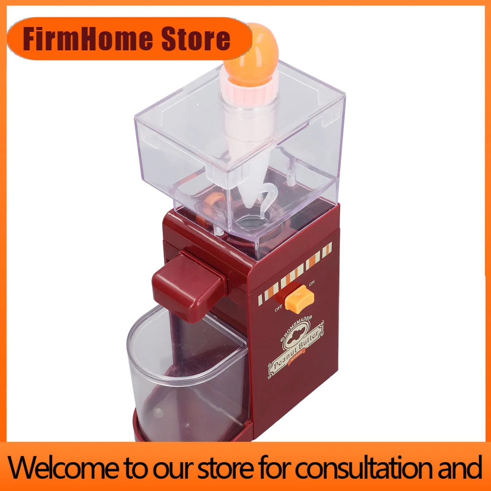 FirmHome StoreCoffee Grinders Manual Coffee Grinders Machine Anti Slip Base Funnel Shaped Bin Safe And Healthy Sesame Sauce Mill