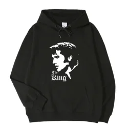 E-Elvis Presley Hoodie Unisex Long Sleeve Tops