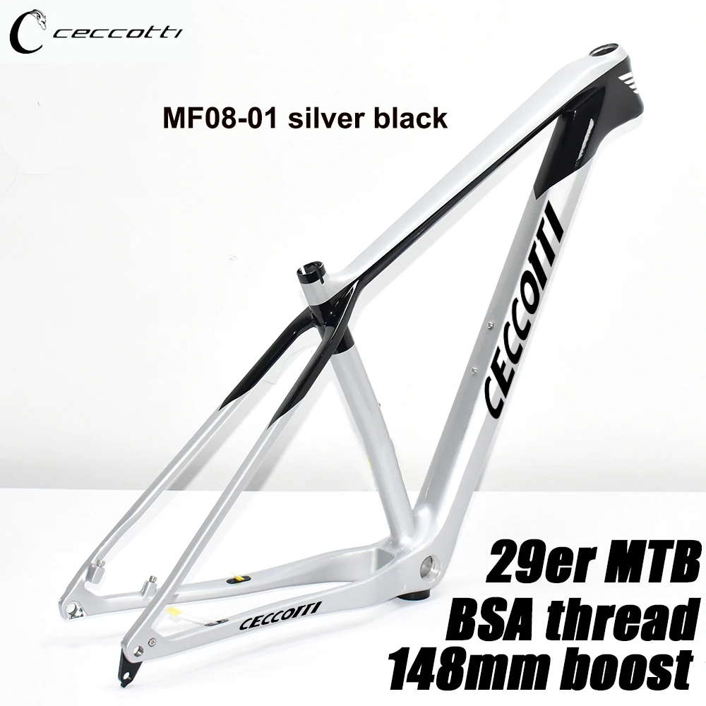 

CECCOTTI MF08 model Carbon Mountain Bike Frame 29er MTB cuadro de mtb 29 carbono Bicycle Frameset