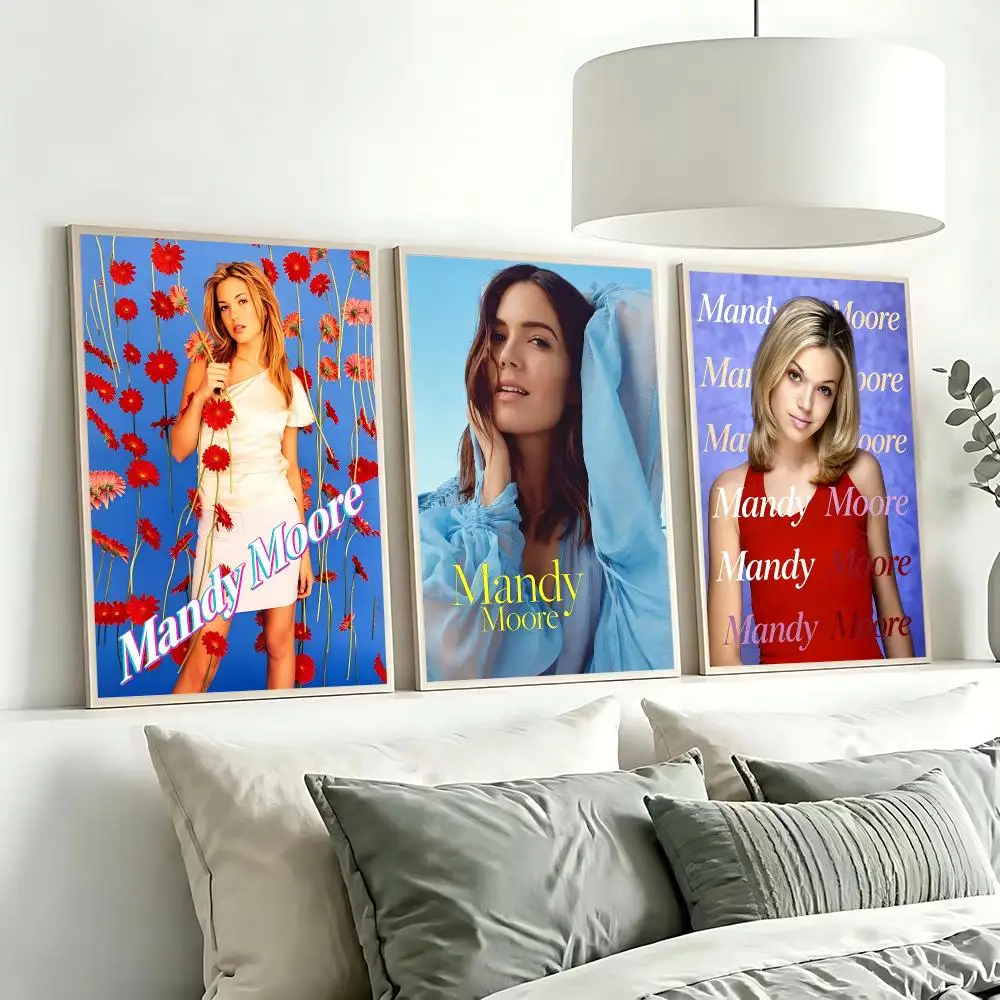 music Mandy Moore Poster Poster HD Printing Modern Minimalist Style for Home Decor for Bedrooms Home home office Gift