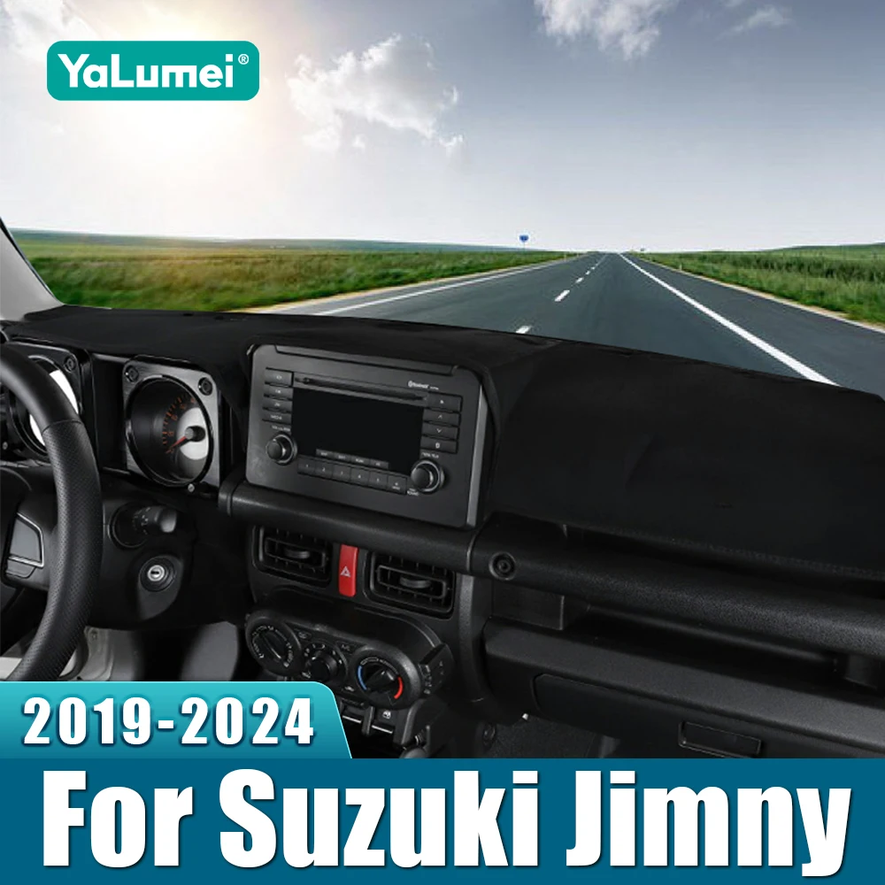 Für Suzuki Jimny JB64 JB74 2019 2020 2021 2022 2023 2024 Auto Armaturenbrett-Abdeckung Instrumententafel Sonnenschutzmatte Rutschfeste Unterlage