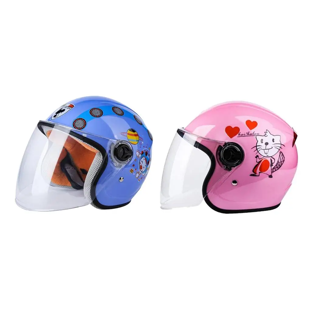 

2x Bike Full Face Visor Scooter Skateboard Skiing s Boy/Girl