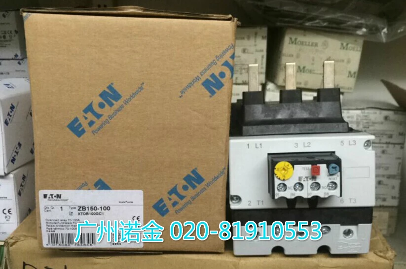 

EATON Eaton Muller, thermal overload relay ZB150-100 new UL certification XTOB100GC1 import