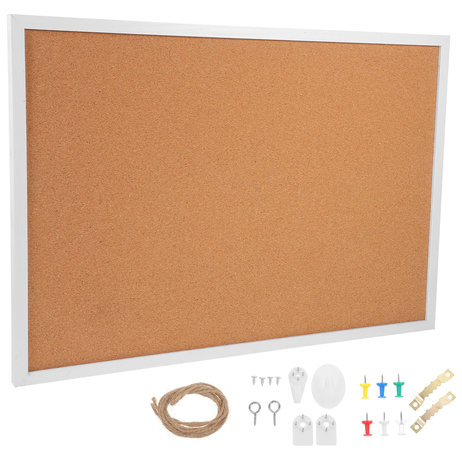 

Office Soft Cork Board 30x40cm Photo Wall Memo Bulletin for Notes Messages Pictures Stylish Lightweight Home Use