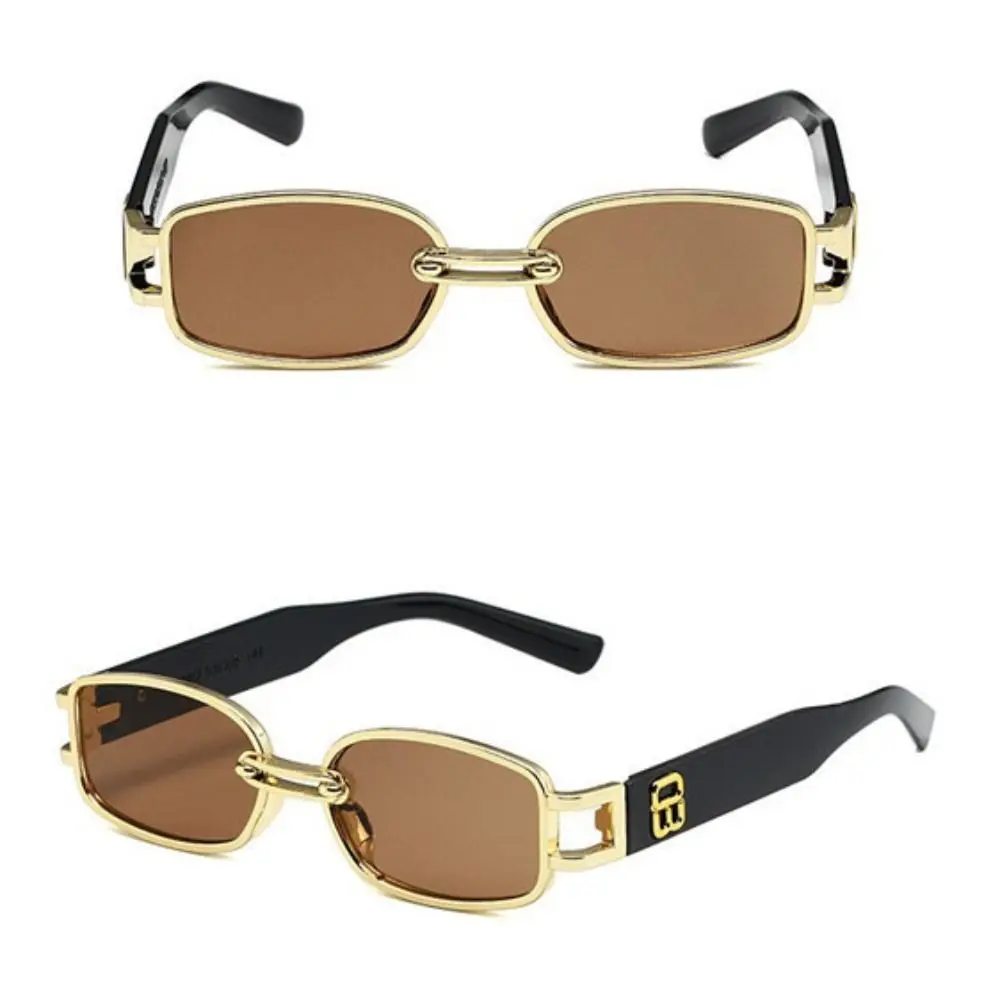 Trendy Punk Sunglasses Full Frame Block Glare Black Shades Glasses High Definition Vision Eye Protection Eyewear for women man
