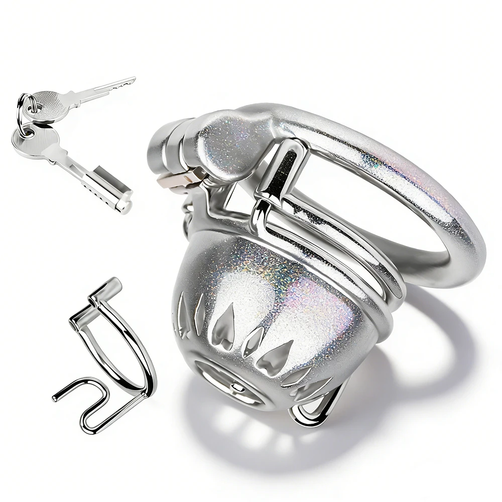 FRKO Small PA Male Gays Chastity Cage CBT Piercing Cock Caged Men Lock Penis Restraint BDSM Adult Games Sex Toys   18+