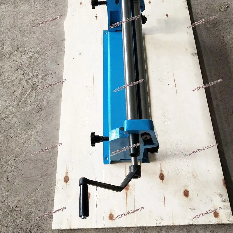 610 Manual Plate Rolling Machine Multi-function Metal Sheet Round Bending Equipment