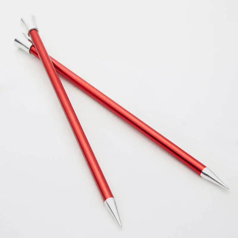 1 Piece Knitpro Zing 35cm /40cm Single Pointed Needle Colorful Aluminum Needle