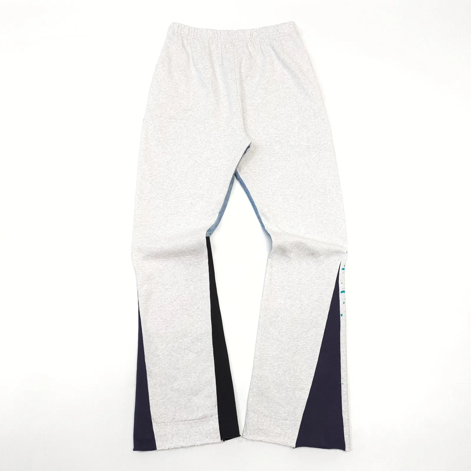 Gallery Dept Ink splashing hand-painted splicing micro-pull pants high street washing casual pants