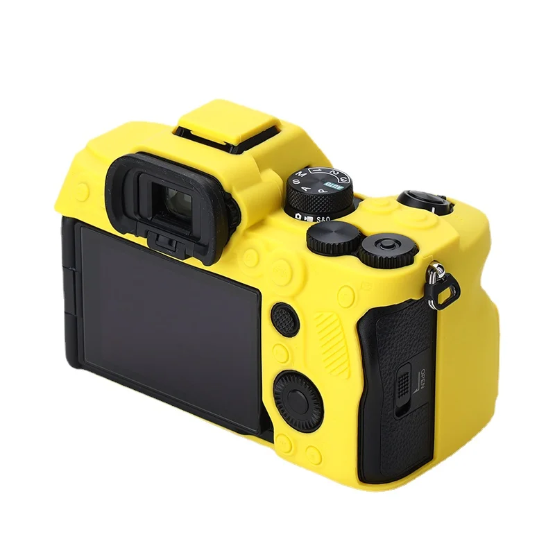 A74 Silicone Armor Skin Camera Case Body Cover Protector for Sony A7IV A7M4 Digital Camera