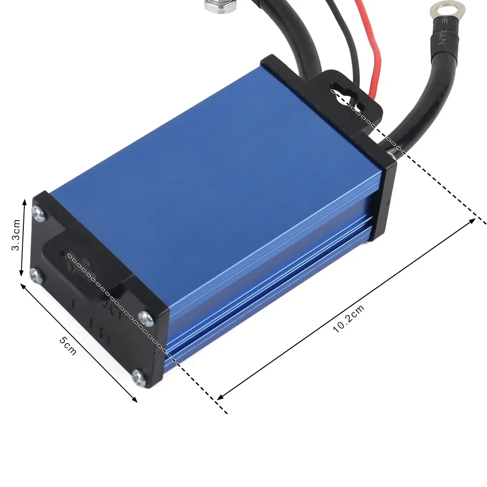 Universal Car Battery Disconnect Cut Off Isolator Master Switches with Wireless Remote Battery Disconnect with Control