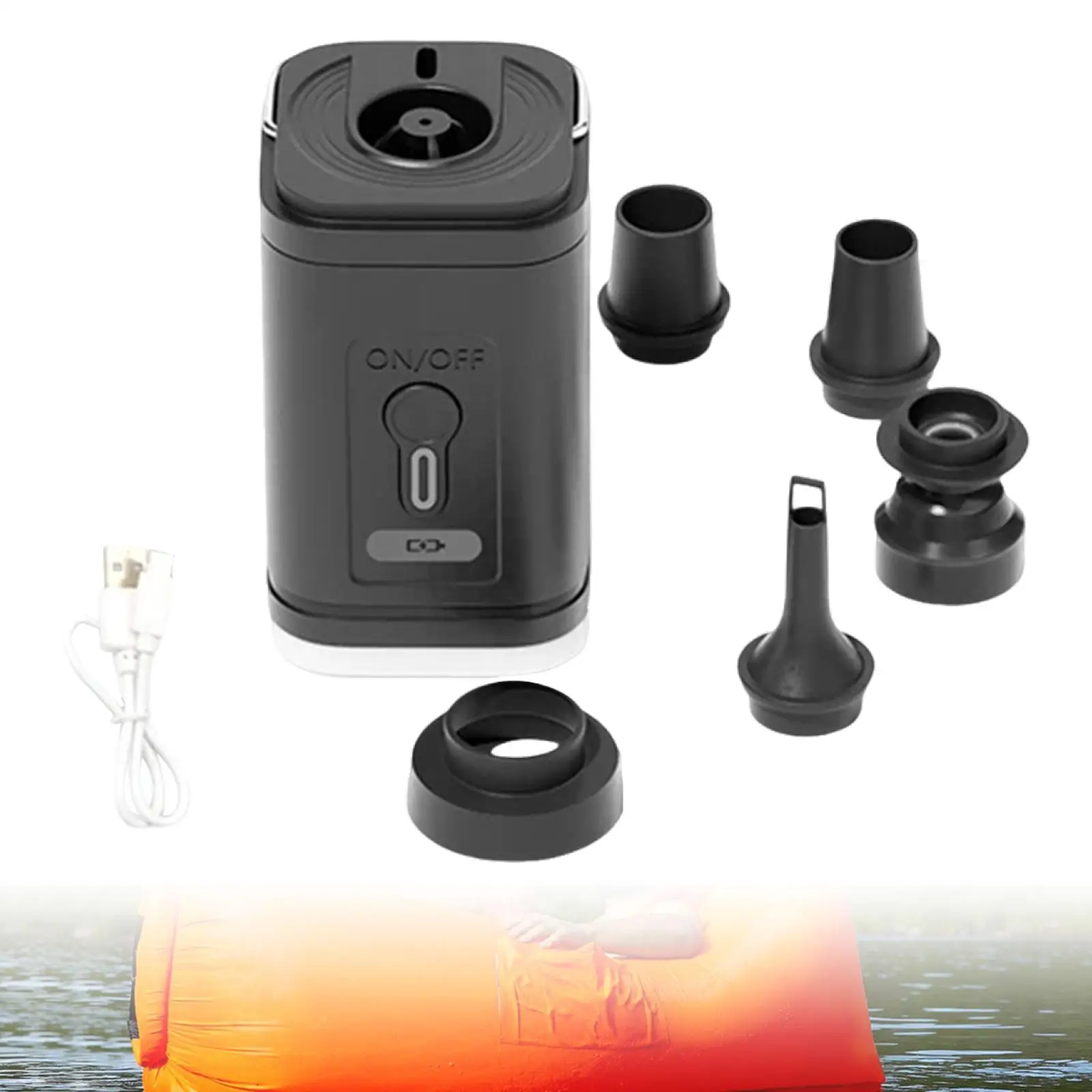 

Electric Air Pump Mini Pump for Inflatable Cushions Vacuum Bags Air Mattress