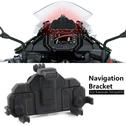 For Kawasaki Versys650 VERSYS 650 2022 2023 2024 Motorcycle Accessories 12/22MM Rotate Phone Holder Stand GPS Navigation Bracket