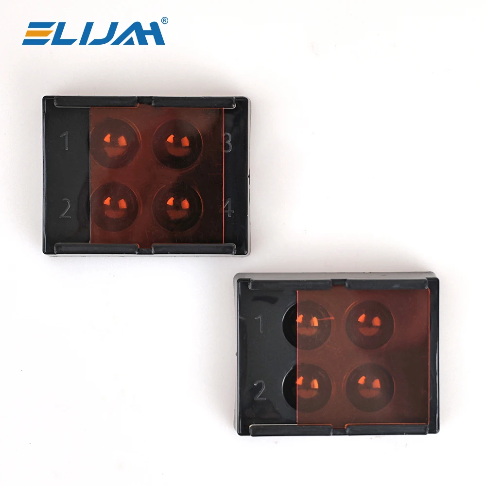 1 PC Dental Resin Shade Light Box Mix Composite Hood Case Protector Veneer Storage Box Denture Teeth Patch Organizer Tool