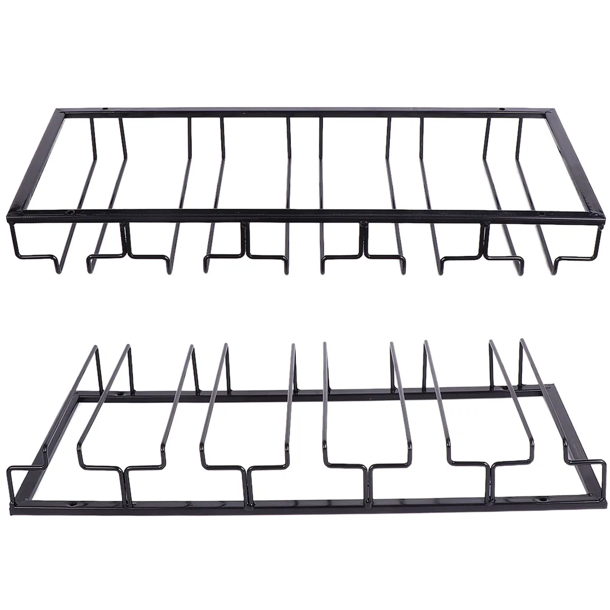 

Glass Holder Rack Elegant Design for Home Bar Cafe Storage Display Stand Hanger Material Chic Style