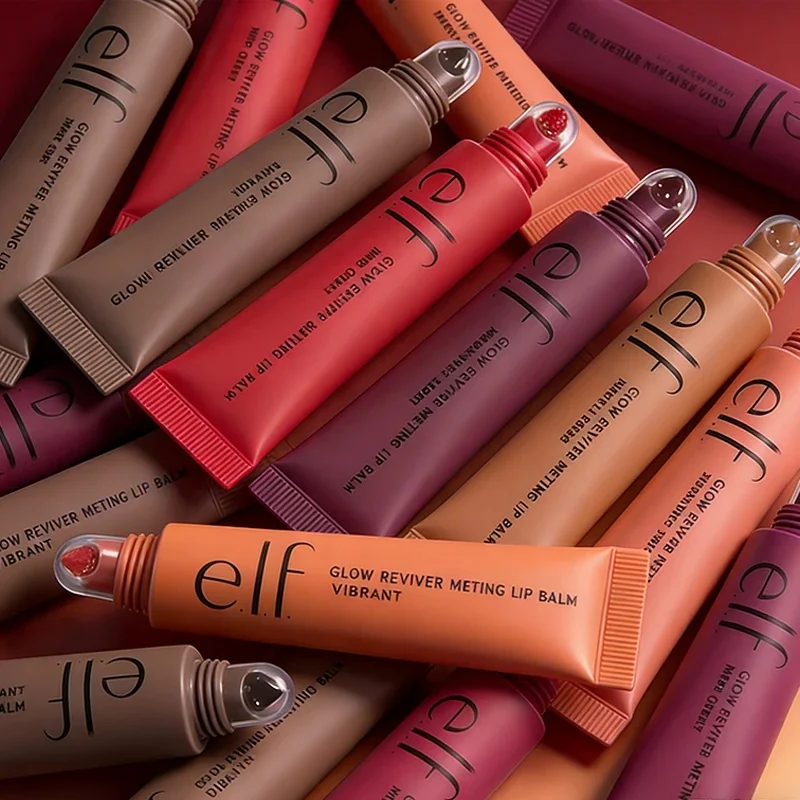 Brillo Labial Multicolor Elf, Portátil, Ligero, Suave, Brillante, Hidratante, Repara y Mejora las Líneas de los Labios, Cosméticos