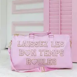 Bolsa de lona de nailon para viaje, equipaje de belleza para deportes al aire libre, gimnasio, durante la noche