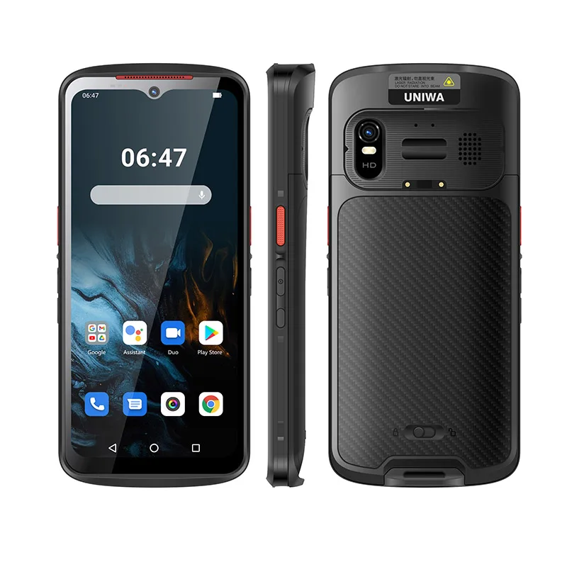 UNIWA NR6503 Smartphone Android 13 IP66 QR Scanner PDA Honeywell 2D Scanning Module 8GB+128GB RFID Reader 5000mAh 5G Network NFC