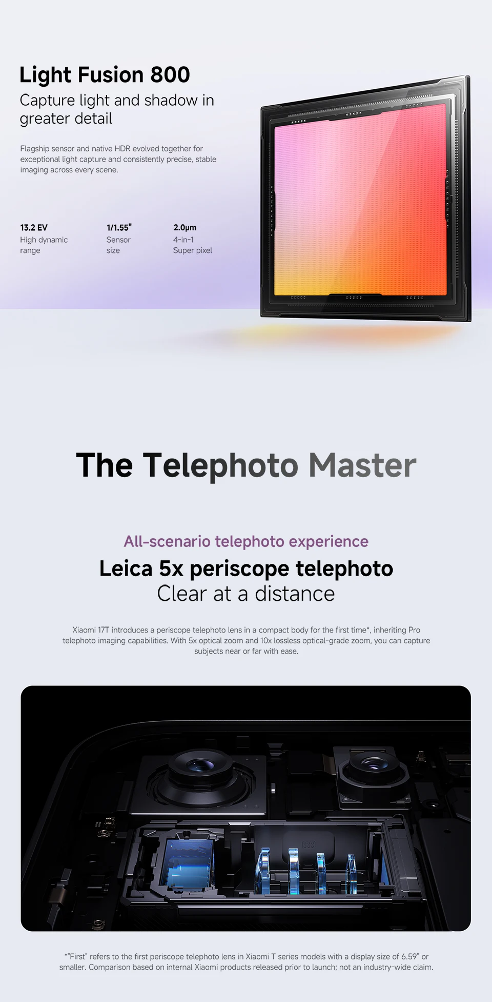 Global Version Xiaomi 17T 5G Smartphone 6500mAh 67W Charging 6.59' Eye-care Display MTK Dimensity 8500-Ultra 50MP Leica Camera