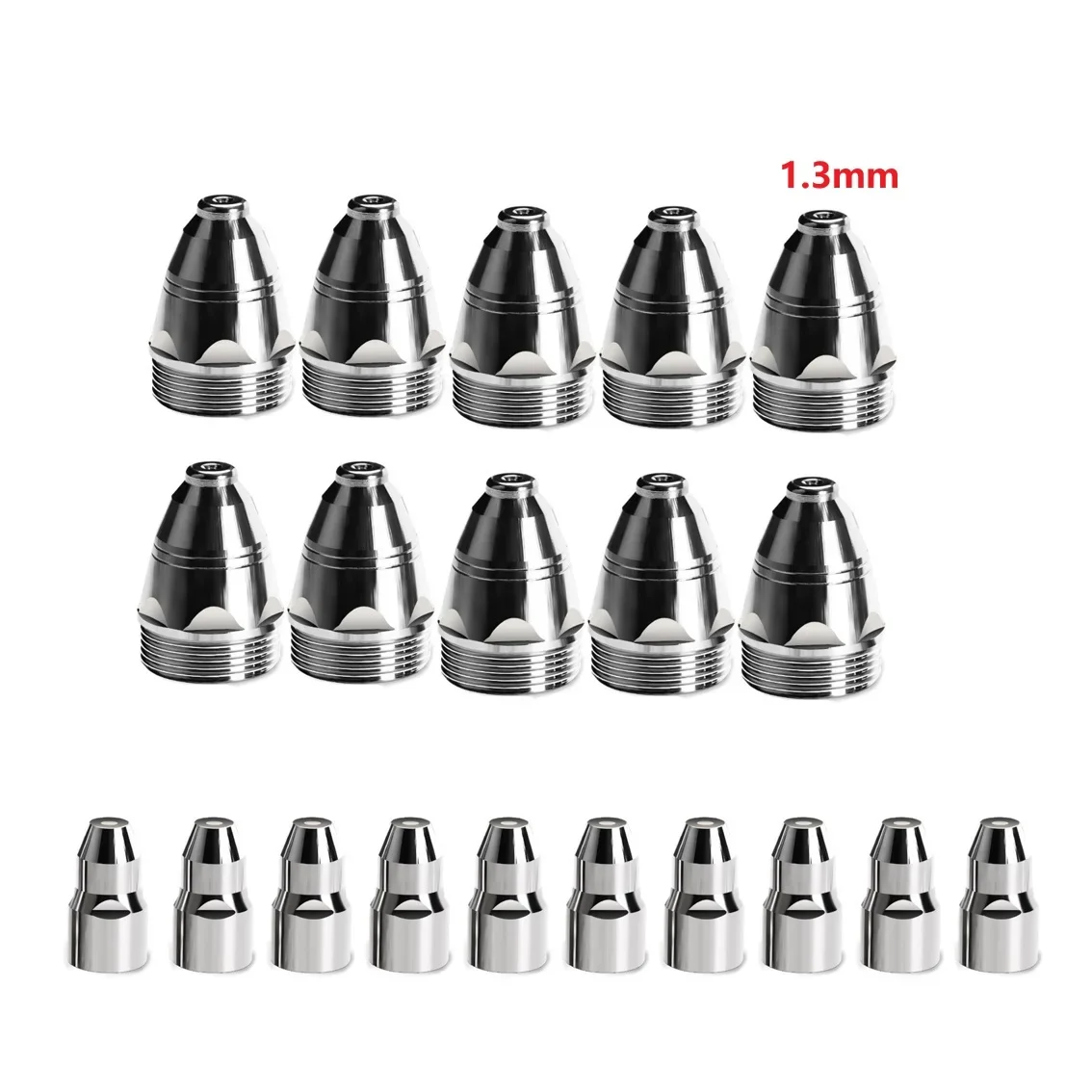 Plasma Torch Consumables Electrodes And Nozzles For P80 Model Compatible With CUT 70 CUT 80 CUT 100 CUT 120 Machines