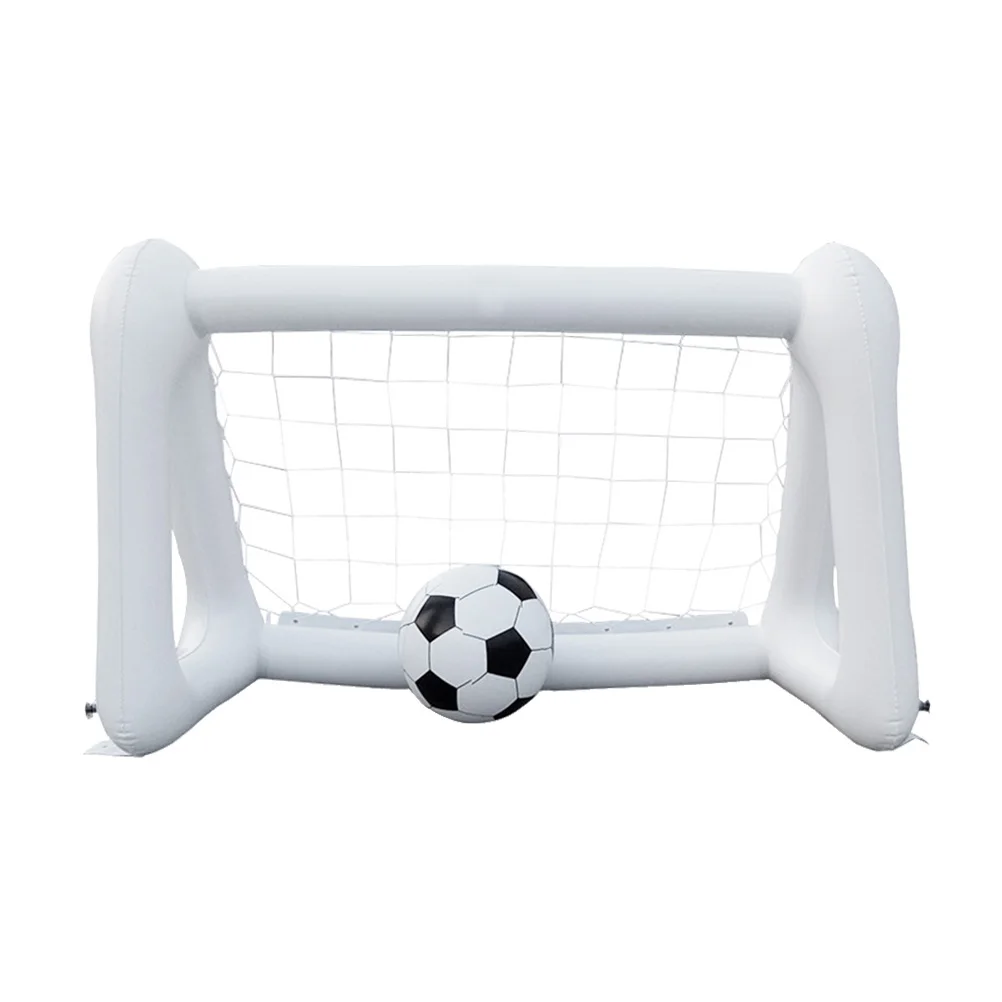 

Inflatable Football Door Portable Soccer Network White Inflation PVC Parent-child