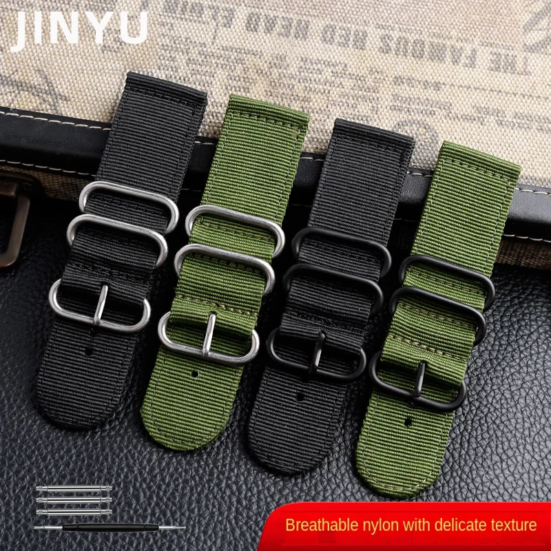 26mm 28mm duży rozmiar nylonowy pasek męski na siedem w piątek M2/Q201/02/03 Diesel watch band zieleń wojskowa zegarek na rękę akcesoria