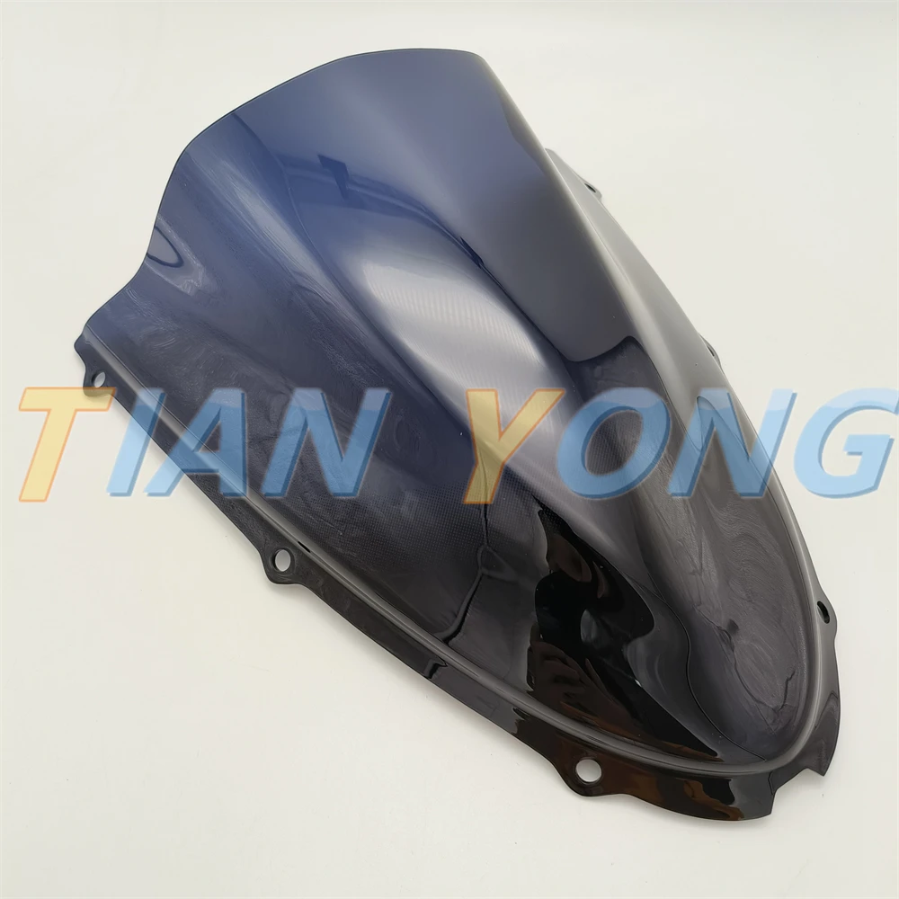 For Kawasaki ZX6R 2005 2006 2007 2008 ZX10R 2006 2007 Motorcycle Accessories ABS Double Bubble Windscreen Windshield Deflector