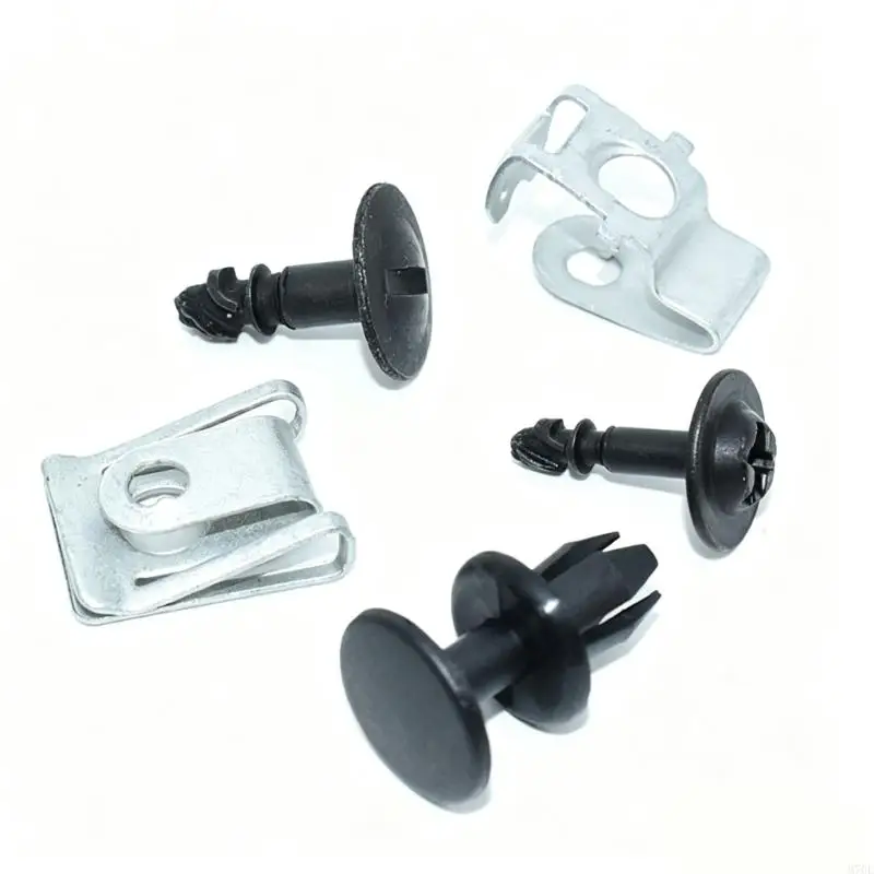 M76E Einpress-Clips für die Unterbodenverkleidung, 26-teiliges Set aus gemischtem Metall und ABS zum Ersetzen eines veralteten – Detail 9