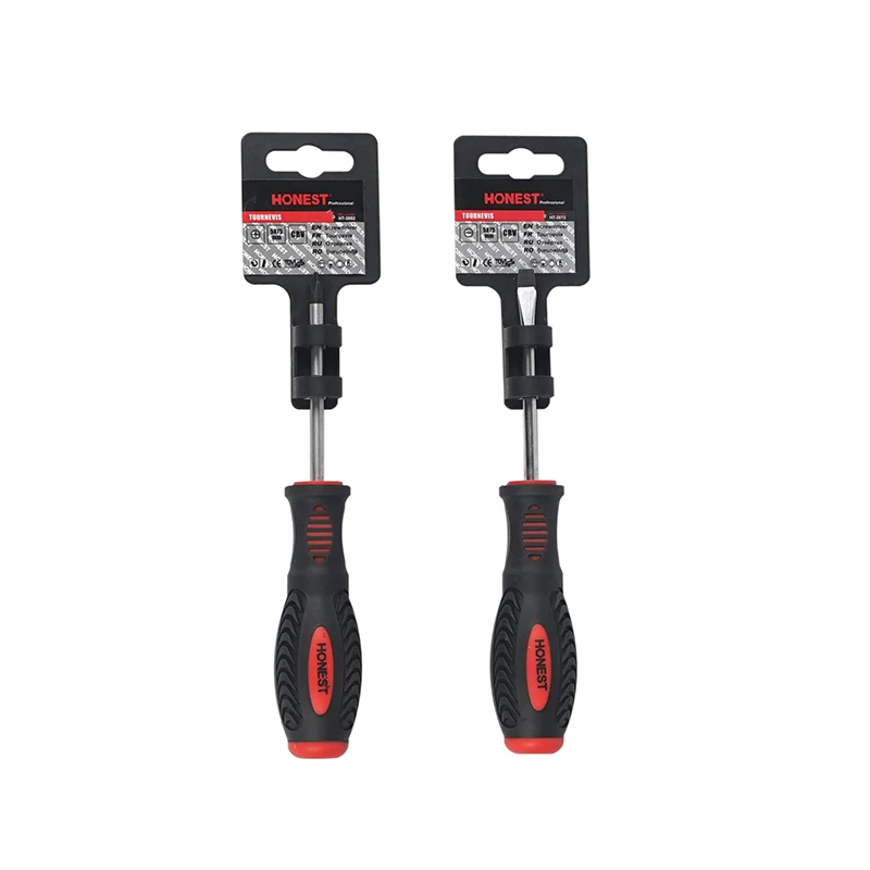 2pcs Magnetic Screwdriver Sets Phillips and Slotted flat head  Screwdriver set for Home Repairs hand tools
