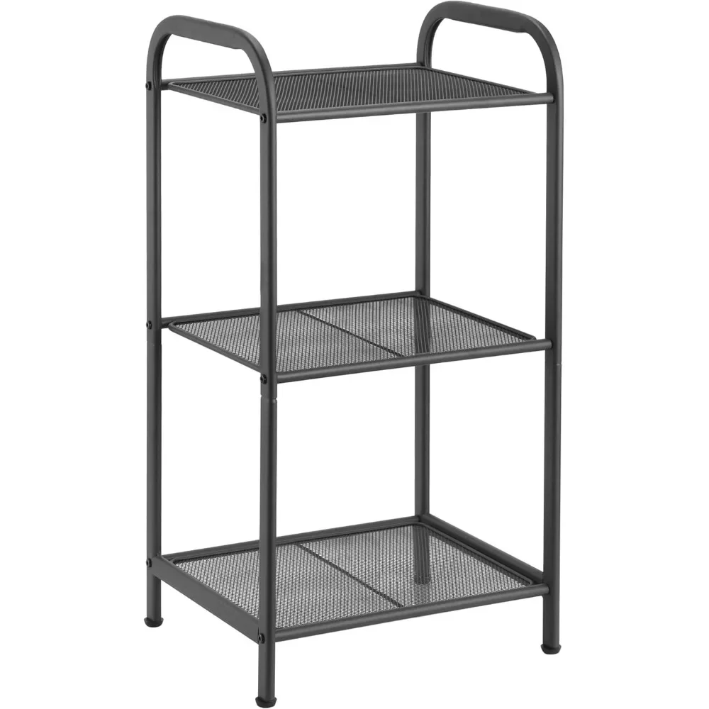 MAX Houser Storage Rack with Shelf,Industrial Style Extendable Plant Stand, Standing Shelf Units for Kitchen, Bathroom, Office,L