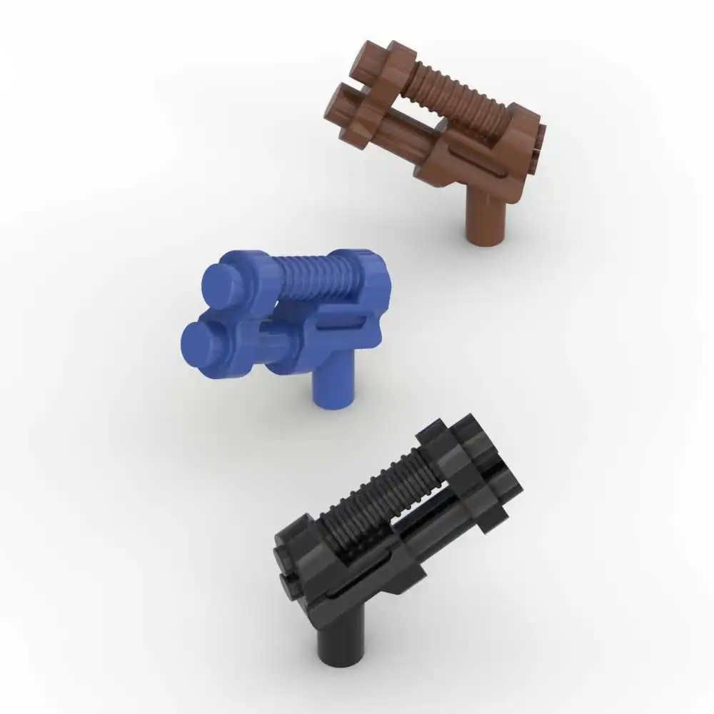 

MOC 10PCS Space Wars 95199 4623236 Suitable Gun Part Bricks Double-Barrel Pistol Building Block Toys Adults Boys Holiday Gifts