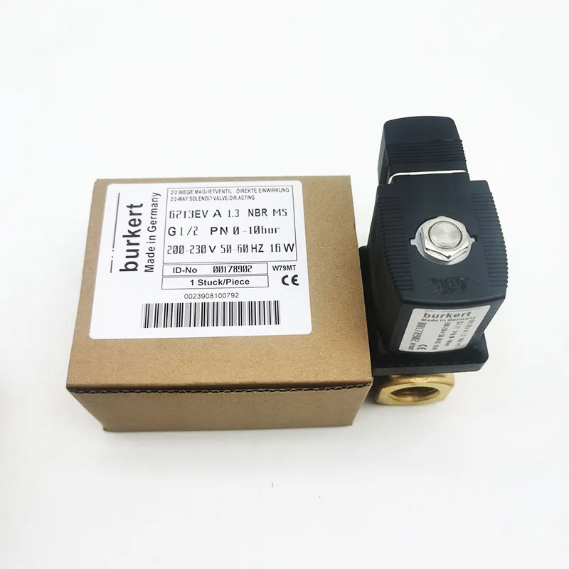 Burkert - 00178902 Solenoid Valve,2/2 Way,Nc,13mm Orifice,220V,G1/2