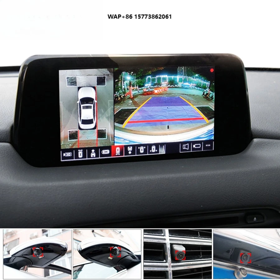 

Touch Screen 360 Surround View Car Camra for Cx5 Cx3 Cx7 Cx4 Cx9 Rx7 Rx8 6D Camras for Car Android Screen