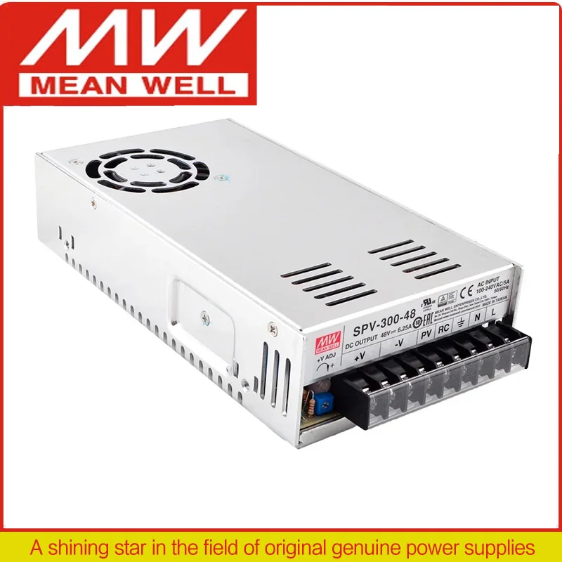 

MEAN WELL power supply SPV-300 SPV-300-12 12V SPV-300-24 24V SPV-300-48 48V 300WAdjustable voltage switching power supply