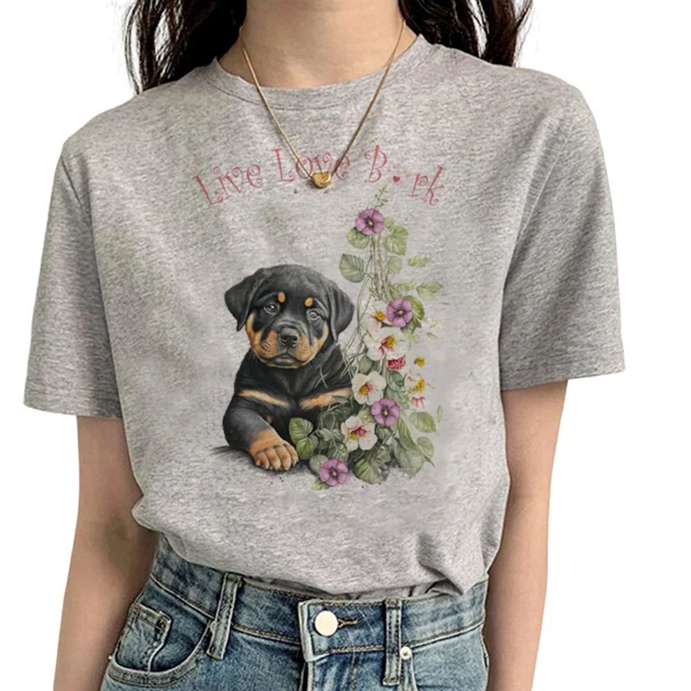 

Pug tshirt women graphic funny comic Tee girl anime comic funny clothes