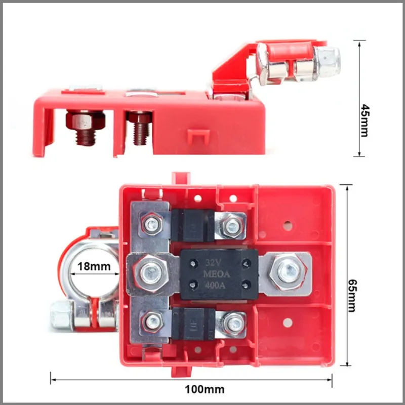 For 32V 400A Battery Terminal Clamp, Car RV Battery Post Connector