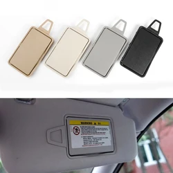 Car Interior Sun Shade Visor Makeup Cosmetic Mirror Cover For Mercedes Benz W639 W636 Auto Accessories Black Beige Grey
