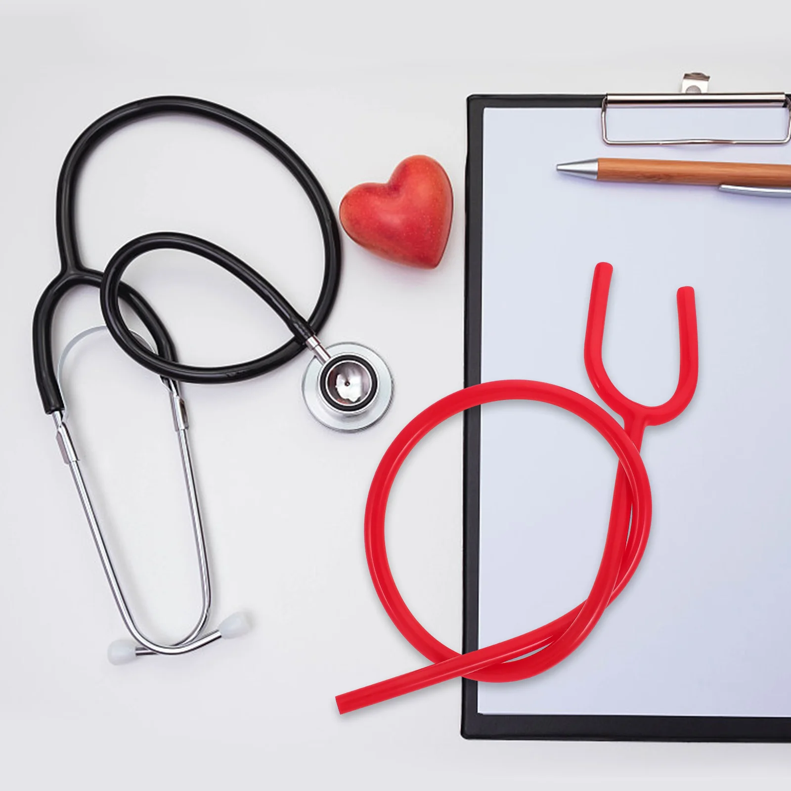 

3pcs Stethoscope Extension Tube Replacement Flexible Tubing For Stethoscopes Medical Teaching Tools Accessories