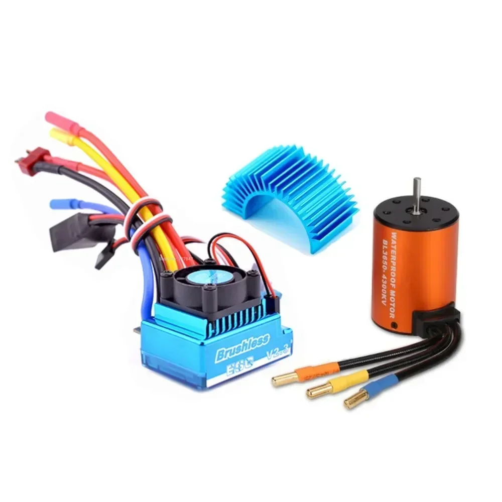 

RCtown Brushless Upgrade Kit Motor Esc Receiver Remote Controller Servo Set For Wltoys 12428 Rc Car Spare Parts