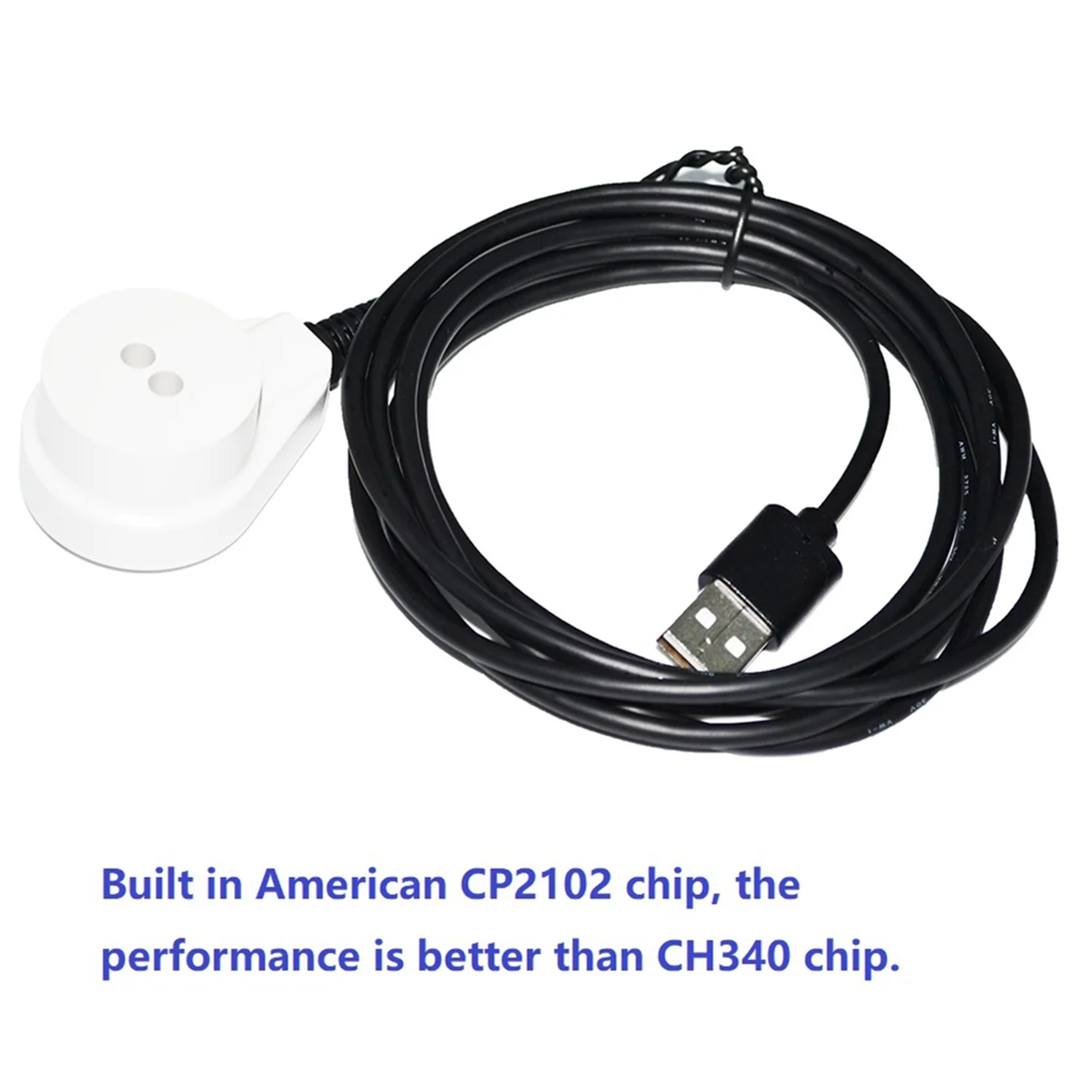 ممتاز! USB إلى كابل قارئ عداد الأشعة تحت الحمراء البعيدة 38 كيلو هرتز تعديل الامتثال IEC 62056 61107 DLMS نقل الاتصالات 2 متر